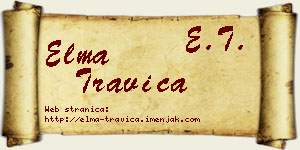 Elma Travica vizit kartica